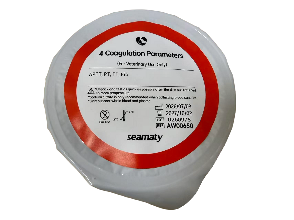 Seamaty QT3 Coagulation Panel (4 Parameters) reagent disc, ClinixLynx