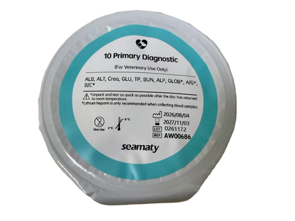 Seamaty QT3 Primary Diagnostic Panel (10 Parameters) reagent disc, ClinixLynx