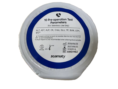 Seamaty QT3 Pre-operation Test (10 Parameters) reagent disc, ClinixLynx