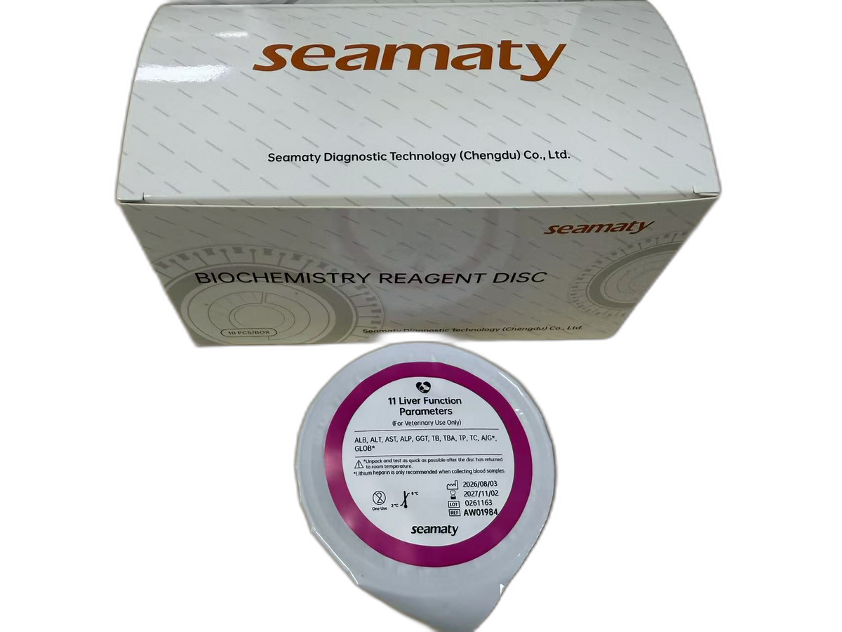 Seamaty QT3 Liver Function Panel (11 Parameters) outer box, ClinixLynx