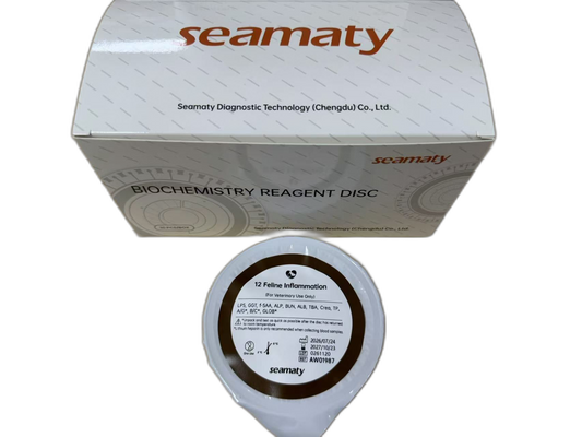 Seamaty QT3 Feline Inflammation Panel (12 Parameters) outer box, ClinixLynx