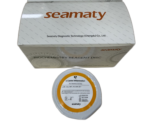 Seamaty QT3 Canine Inflammation Panel (6 Parameters) outer box, ClinixLynx