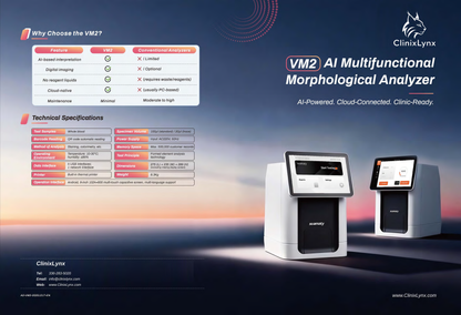 Seamaty VM2 AI Multifunctional Hematology & Immunofluorescence Analyzer